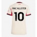 Maillot de foot Liverpool Alexis Mac Allister #10 Extérieur vêtements Femmes 2025-26 Manches Courtes